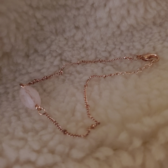 5 peice rose gold tone bracelet set - Picture 3 of 8